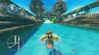 Sonic & All Stars Racing Transformed - Temple Trouble (AiAi)