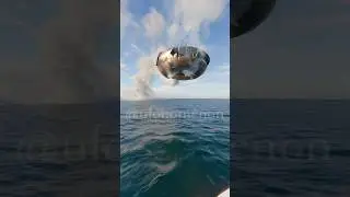 Check out this amazing footage of a UFO falling from the sky! These men captured everything on cam