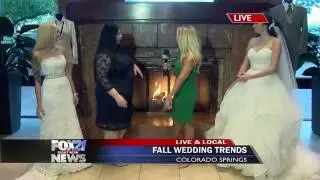 Danelle's Bridal on Fox21 News: Fall Wedding Trends