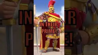 Commanders BEFORE and AFTER their PRIME! #riseofkingdoms #rok