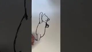 Winnie the Pooh art tutorial LIVE Tiktok