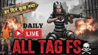 free fire squad game match episode 264 daily live match  Live streaming of All tag fs