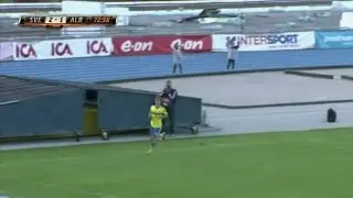 M&Aring;L: Sam Lundholm rundar m&aring;lvakten och rullar in 3-1 - TV4 Sport