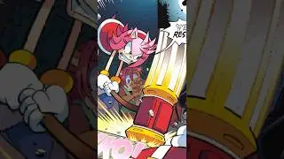 Эми защищает Салли #sonicthehedgehog #amyrose #archiesonic