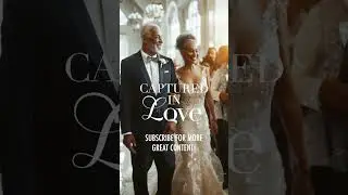 Older Couple getting Married | Ai Video #love #newlyweds #goldenyears #ai
