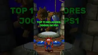 TOP 11 MELHORES JOGOS DE PS1 #playstation #playstation1 #games #videogames #retrogames #ps1 #shorts