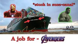 The AVENGERS - Age of Suezcanal 😂funny edit😂 #Suezcanal #Evergiven