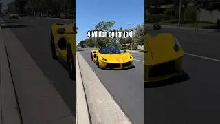$4,000,000 dollar taxi  #LaFerrari #laferrariaperta #uber #ferrari #supercar #paid2shoot