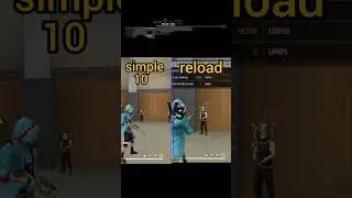 Free Fire Max AWM-Y Simplea VS Reload 🖥️🖥️🏆 #shorts #viralshorts