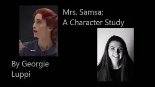 The Metamorphosis - Mrs  Samsa; A Character Study