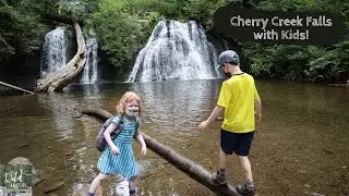 How to Whistle with Grass & Muddy Cherry Creek Falls (Duvall, WA) | Western Washington Kid Hikes