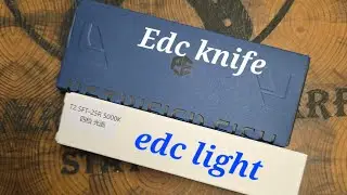 Распаковка фонарика Convoy T2 EDC и бюджетного ножа с лезвием другого типа #EDC #edcflashlight