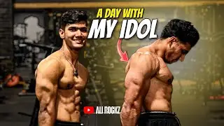ALI x SHIRAX | A DAY WITH MY IDOL | ARMS WORKOUT 