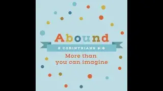 2 Corinthians 9:8 Memory Verse Song