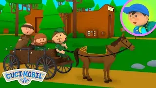 Cuci Gerobak Carl | Cuci Mobil Carl | Kartun Untuk Anak-Anak