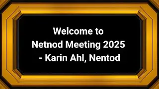 Karin Ahl- Welcome to Netnod Meeting 2025