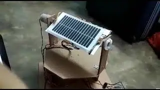 Department of MCA IoT project: solar panel tracking