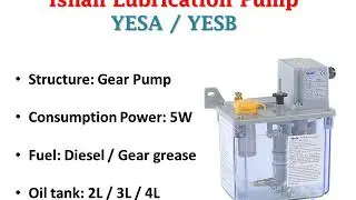 iSHAN YESA YESB Automatic Oiler Lubricator Hydraulic Lubricant Oil Piston Pump