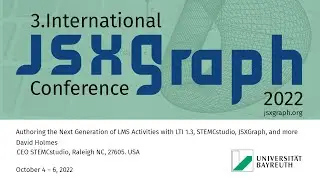 Authoring the Next Generation of LMS Activities with LTI 1.3, STEMCstudio, JSXGraph, and more