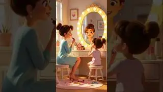 Copy cat moments just like mumma and papa #shorts #parenting #mom #dad
