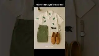 The Perfect Breezy Fit for Sunny Days #TropicalStyle #SummerVibes #MenStyleInspo #WeekendWear