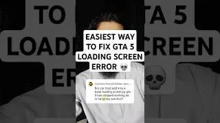 How do you fix GTA 5 Loading Screen Error in a Fastest Way! #gta #muhaplayz #gta5mods #gta5