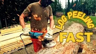 The Log Peeling Disk - No Faster Way To Peel Logs