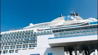 Island Princess June 4, 2024 Embarkation (Boarding, Buffet, Stateroom, Fitness Center & Sailaway)