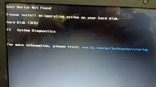 Boot device not found problem hp computer setup kaise karen # boot device not found HP laptop 