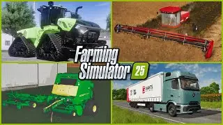 Farm Sim News - Steiger Series 2025, JD Baler Release Date, Swathing Mods, & MB Fact Sheets! | FS25