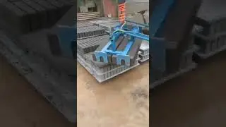 how to take block and brick with block clamping machine
