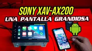 Unboxing y Review: Pantalla Sony XAV-AX200 | Apple CarPlay