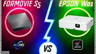 FORMOVIE S5 vs EPSON CO-W01 - QUAL O MELHOR PROJETOR?