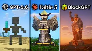 Which AI Can Build the BEST in Minecraft (again)?