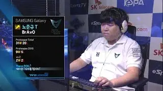 [SPL2015] Losira(MVP) vs BrAvO(SAMSUNG) Set1 Vaani Research Station -EsportsTV, Starcraft 2