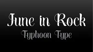 How to Use Alternate Glyphs on June in Rock font with Illustrator