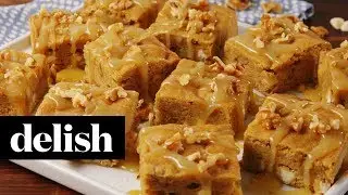 Maple Butter Blondies | Delish
