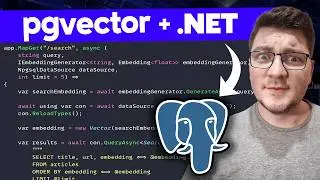 Build Vector Search in .NET with Postgres and pgvector