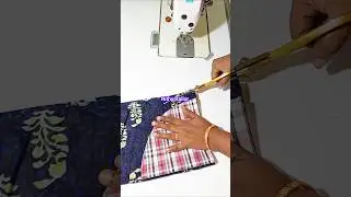 Round shape pillow cover cutting #shortvideo #shortsfeed #youtubeshorts #shortsviral