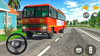 Real Bus driving tracport 3D Game: Indian bus sleeper simulator | bus game android gameplay