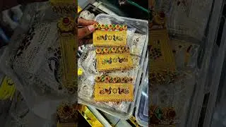 Silver tevta with gold plated #gold #silver #jwellery #youtubeshorts #shortvideo