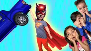 Superhero Mommy saves the day for Atrin, Soren, and Nikan, and Fixes Impossible Problems for them