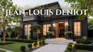 Modern Classic Black Luxury Home Inspired by Jean Louis Deniot Elegance Meets Parisian Grandeur