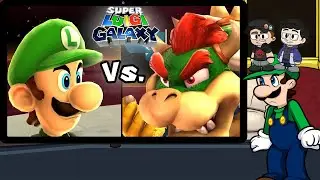 🌟Bowser's Star Reactor!🌟 - Super Luigi Galaxy Part 2  w DTFultzVA & HyperVoiceActing!