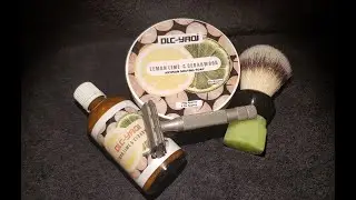 Rockwell 6S - Yaqi Mojito Synthetic Brush - Yaqi Lemon Lime & Cedarwood Soap