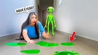 O ALIEN&Iacute;GENA FEZ ALGO TERR&Iacute;VEL NO CH&Atilde;O DA MINHA CASA!! *muito nojento 