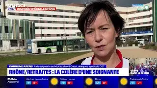 R&eacute;forme des retraites: une aide-soignante alerte sur ses conditions de travail usantes