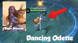 New Revamp Odette (Dancing Odette And New Animation) | Mobile Legends |