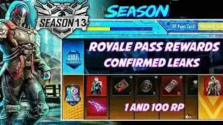 Pubg mobile royal pass season 13 all new rewards! Trizen gaming