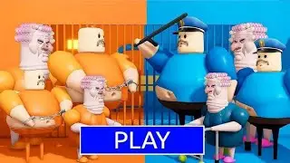 PRISONER VS POLICE RUN! Obby roblox! Gameplay Walkthrough No Death 4K 